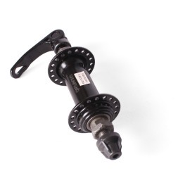 Втулка велосипедная Shunfeng, передняя, 108 мм, с эксцентриком, на гайках, черный