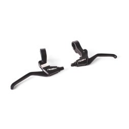 Тормозные ручки Rush (Radius), 3 пальца, под шифтер, алюминий, черный