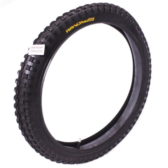 Покрышка велосипедная Wanda 18&amp;quot;х2.125, P1098, черная