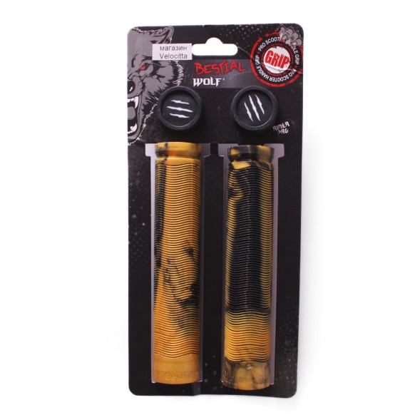 Грипсы для самоката Bestial Wolf, 155 мм, коричневый