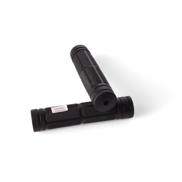 Грипсы велосипедные New Vision SR-19, 120 мм, резиновые, черный