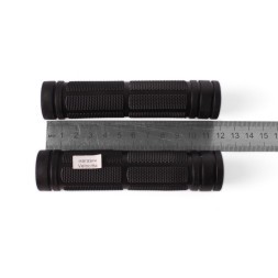 Грипсы велосипедные New Vision SR-19, 120 мм, резиновые, черный