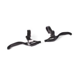 Ручки тормозные Rush (Radius), 4 пальца, V-brake, противоскользящее покрытие, алюминий