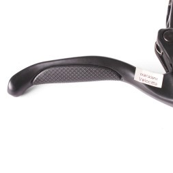 Ручки тормозные Rush (Radius), 4 пальца, V-brake, противоскользящее покрытие, алюминий