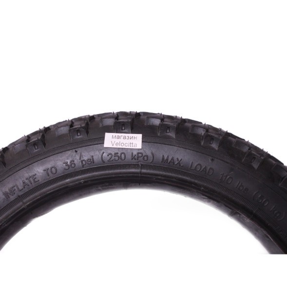 Велопокрышка Wanda (53-254) 14x1.95, P1033, Black