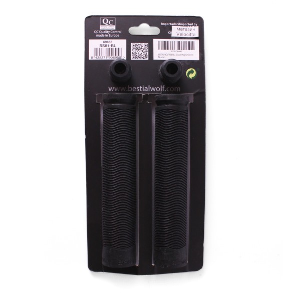 Грипсы для самоката Bestial Wolf, с грипстопами, 155 мм, черный