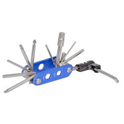 Набор шестигранников Trix TL-TX-835-C-0, в наборе 2/2.5/3/4/5/6/8 мм, 3 отвертки, выжимка цепи, монтажка, торг. уп.