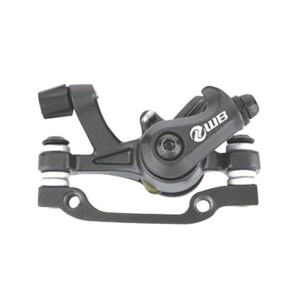 Калипер SL-M400-160/140, дискового тормоза, механический, адаптер IS F160/R140, б/уп.