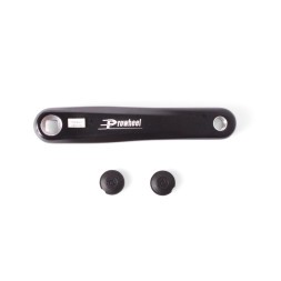 Шатун левый Prowheel C00Q, 175 мм, ромб, резьба 9/16", алюминий AL-6061-T6, черный