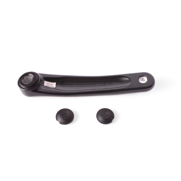 Шатун левый Prowheel C00Q, 175 мм, ромб, резьба 9/16&amp;quot;, алюминий AL-6061-T6, черный