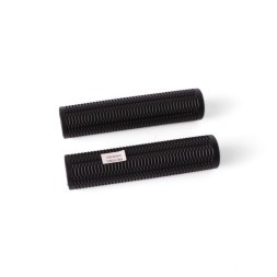 Грипсы велосипедные резиновые &amp;quot;Ёлочка&amp;quot;, 125 мм, черный