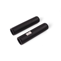 Грипсы велосипедные резиновые &amp;quot;Ёлочка&amp;quot;, 125 мм, черный