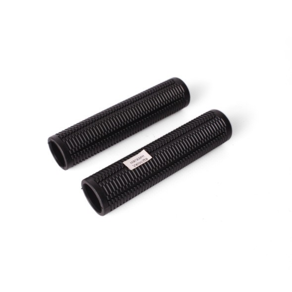 Грипсы велосипедные резиновые &amp;quot;Ёлочка&amp;quot;, 125 мм, черный
