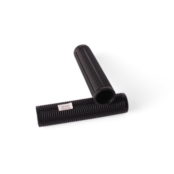 Грипсы велосипедные резиновые &amp;quot;Ёлочка&amp;quot;, 125 мм, черный