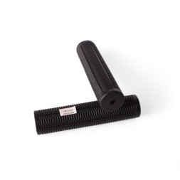 Грипсы велосипедные резиновые &amp;quot;Ёлочка&amp;quot;, 125 мм, черный