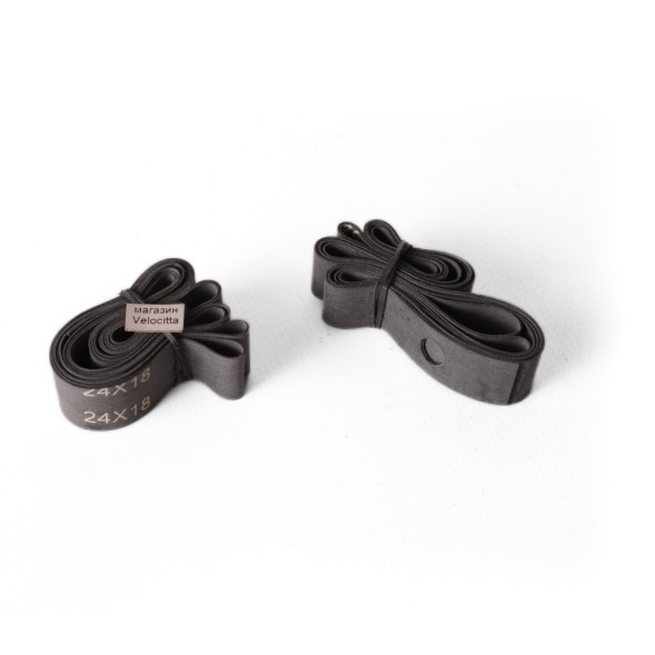 Лента ободная 24&amp;quot;, ширина 18 мм, резиновая, серый