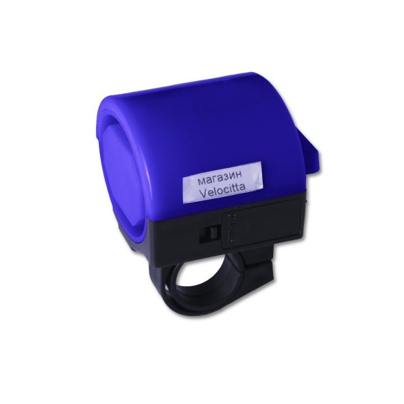 Звонок электронный для велосипеда Lei Hao CE SB-200, синий