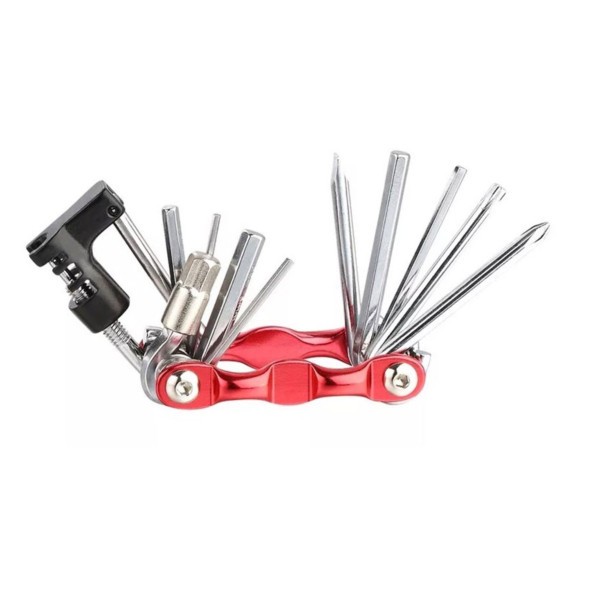 Мультитул велосипедный Trix TL-TX-835-D-0, в наборе 2/2.5/3/4/5/6/8 мм, 3 отвертки, выжимка цепи, монтажка, б/уп.