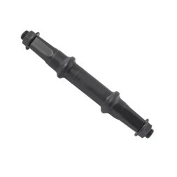 Вал каретки Trix BS-TX-N-124x5-BK, под квадрат, 3S, под стакан 68 мм, длина 124.5 мм, с гайками М10х1.25 мм, торг. уп.