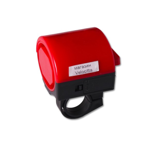 Сигнал велосипедный Lei Hao CE SB-200, звонок электронный, красный