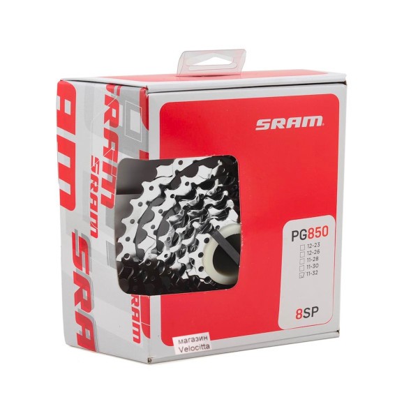 Кассета велосипедная Sram X4/X3 PG-850, 8 скоростей, зубья 11-32T