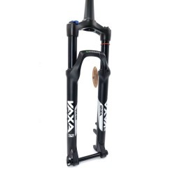 Вилка велосипедная Zoom Vaxa 32S-AIR 862, 27.5", воздушная, алюм., шток конический, Disk Brake, ход 100 мм, под ось 15 мм, Lock Out