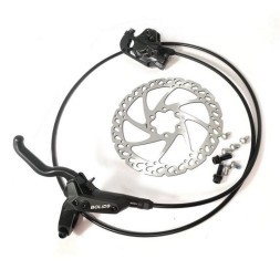 Тормоз гидравлический передний Saiguan UB-001, PM/PM, 160 мм, 750 мм, в сборе, с ротором 160 мм, комплект