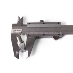 Клин для шатунов оцинкованные HP-P104, Ø 9.5 мм с гайкой и шайбой, серебристый