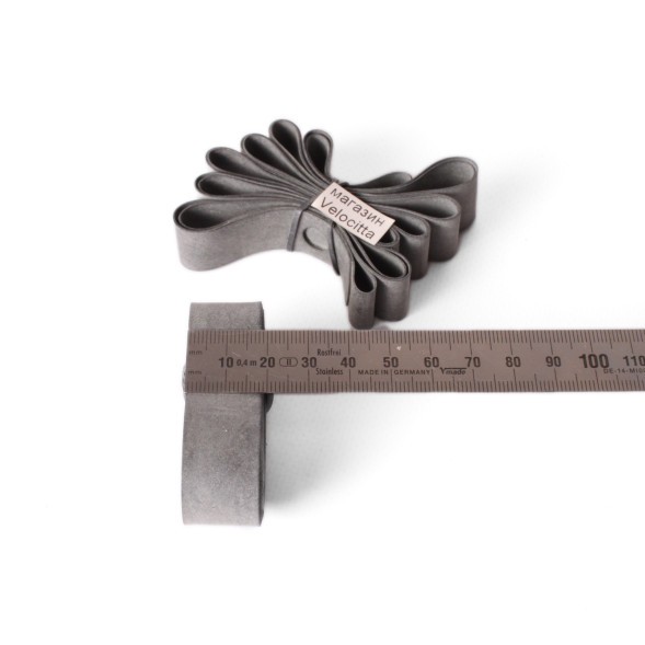 Ободная лента 27.5&amp;quot;, ширина 18 мм, защитная, резин., серая