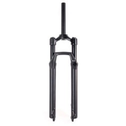 Вилка велосипедная Easing FRK-367A AIR, 27.5", воздушная, алюминиевая, шток:1 1/8", Disk Brake, ход 100 мм, Lock Out, регул. отскока, Full Black