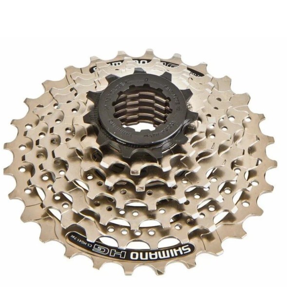 Кассета Shimano Acera CS-HG41-7, 7 передач, звезды: 11-28T, серебристая, без инд. уп.