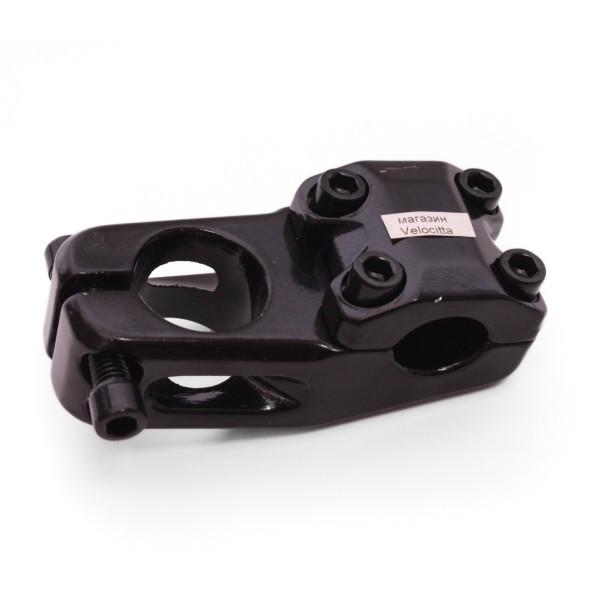 Вынос руля для велосипеда Tech Team ST-XB874Q-AL-B, BMX, под шток: 1 1/8&amp;quot;, 55 мм, алюмиевый, Black