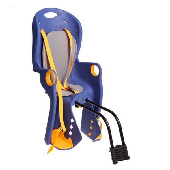 Детское велокресло New Vision BQ-7A-0-BL, заднее, за подседельную трубу, max 22 кг, регулировка ног по высоте, Blue