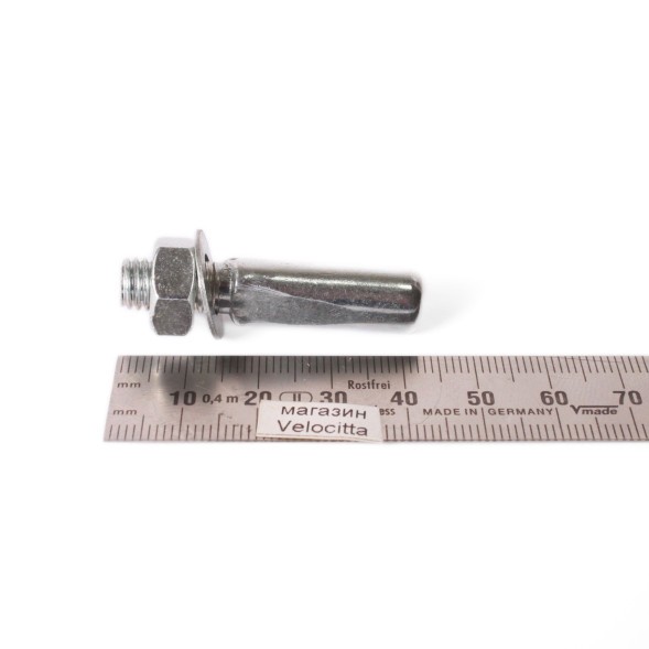 Клин для шатунов ремонтный HP-P104, Ø 9.8 мм, 40 мм, серебристый с гайкой и шайбой