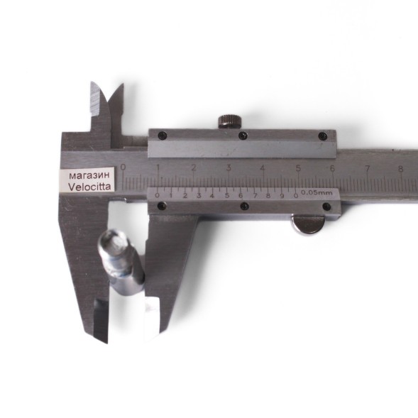 Клин для шатунов ремонтный HP-P104, Ø 9.8 мм, 40 мм, серебристый с гайкой и шайбой