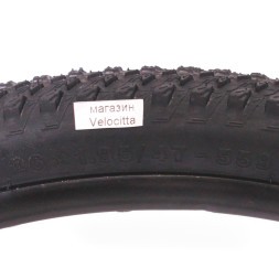 Покрышка велосипедная Chaoyang 26&amp;quot;х1,95 (47-559), Н-5185, черный