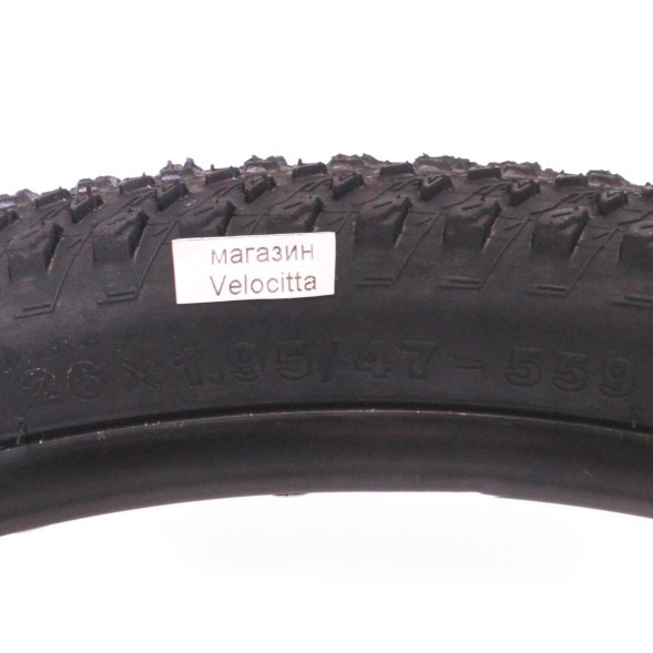 Покрышка велосипедная Chaoyang 26&amp;quot;х1,95 (47-559), Н-5185, черный