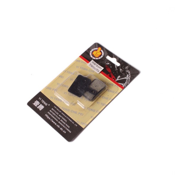 Тормозные колодки велосипедные Yi Teng № 1, материал: органика, блистер