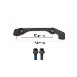 Адаптер для дискового тормоза F-160/R-140 мм, (IS/PM), универсальный