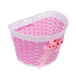 Корзинка с бантиком HL-BS01-8, размер 14&amp;quot;-20&amp;quot;, детская, розовая, торг. уп.