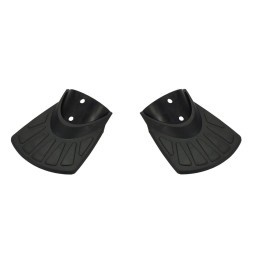 Брызговики для удлиненных крыльев, комплект (передний+задний), резина, торг. уп.