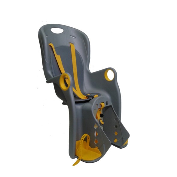 Детское кресло BQ-7B-0-G, заднее, крепление на багажник, max 22 кг, регулировка ног по высоте, пластик, Grey