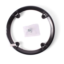 Защита велосипедной системы 24/34/42T, на 42 зуба, 4 болта, пластик, черный