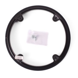 Защита велосипедной системы 24/34/42T, на 42 зуба, 4 болта, пластик, черный