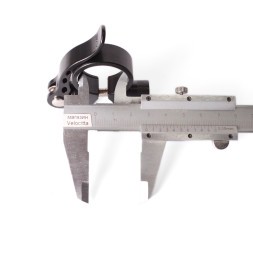 Зажим подседельного штыря на эксцентрике Kenli KL-M07, 28.6 мм, черный