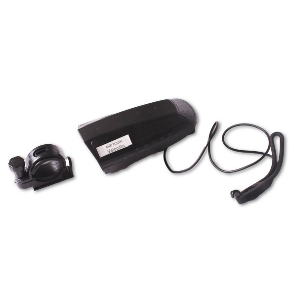 Сигнал звуковой Jing Yi JY-575J, электронный &amp;quot;Сирена&amp;quot;, черный, инд упак.