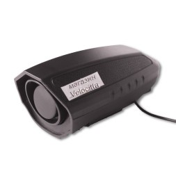 Сигнал звуковой Jing Yi JY-575J, электронный &amp;quot;Сирена&amp;quot;, черный, инд упак.