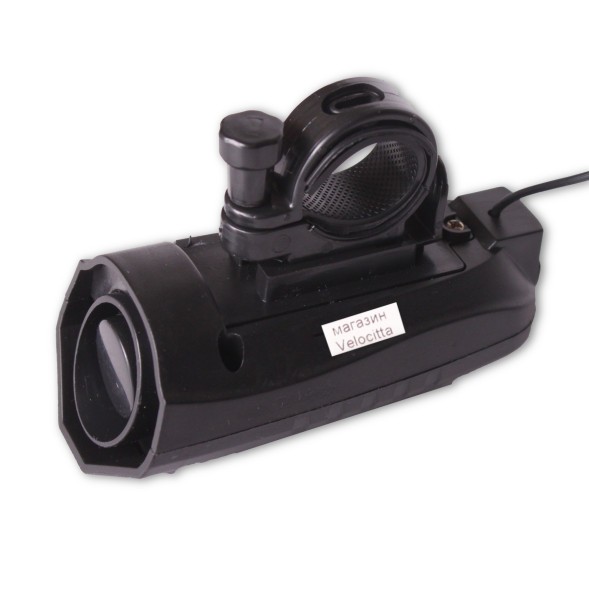 Сигнал звуковой Jing Yi JY-575J, электронный &amp;quot;Сирена&amp;quot;, черный, инд упак.