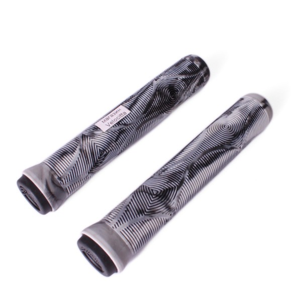 Грипсы для самоката Slamm Scooters Team Swirl Bar, с грипстопами, 165 мм, арктика