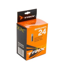 Камера Trix TBTX 24&amp;quot;х 2.125/2.35, ниппель-AV, бутиловая, черная